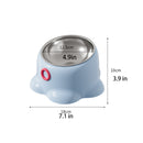 Tigela Macaron Polvo para Gatos e Animais de Estimação - Patinha Feliz®