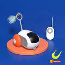 Brinquedo Inteligente com Movimento Automático e Controle Remoto para Gatos - Patinha Feliz®