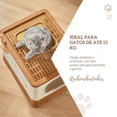 Banheiro Fechado Anti-odor para Gatos com Pá - Patinha Feliz®