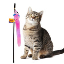 Brinquedo Varinha com Pluma Rainbow - Patinha Feliz®