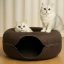 Cama Túnel Donut para Gatos – Patinha Feliz®