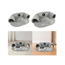 Cama Macia de Velo Coral para Gatos - Patinha Feliz®