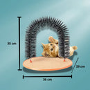 Escova Arranhador em Arco para Gatos - Patinha Feliz®