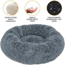 Cama Redonda de Pelúcia para Gatos - Patinha Feliz®