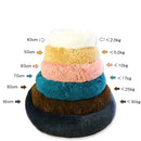 Cama Redonda de Pelúcia para Gatos - Patinha Feliz®