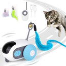Brinquedo Inteligente com Movimento Automático e Controle Remoto para Gatos - Patinha Feliz®