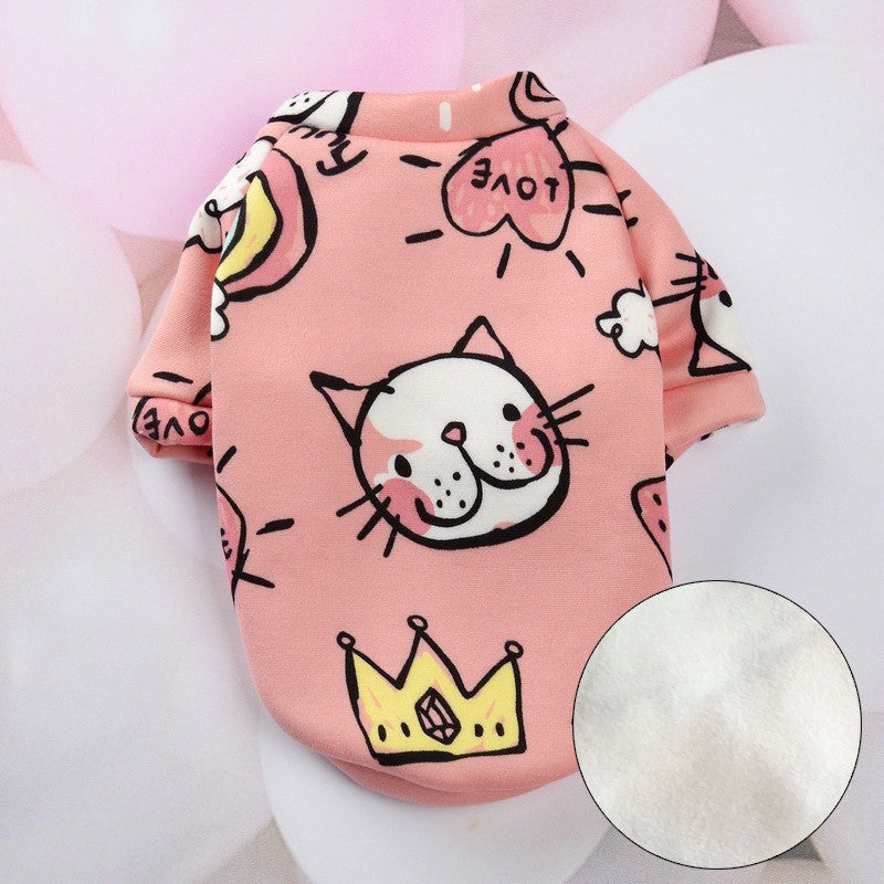 Casaco Estampado de Fibra – Patinha Feliz®