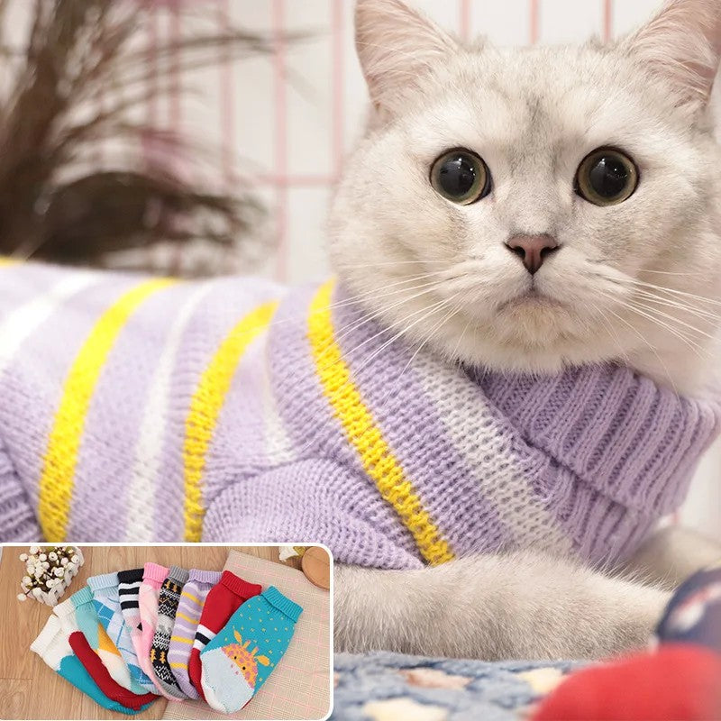 Suéter de Inverno Estiloso – Patinha Feliz®