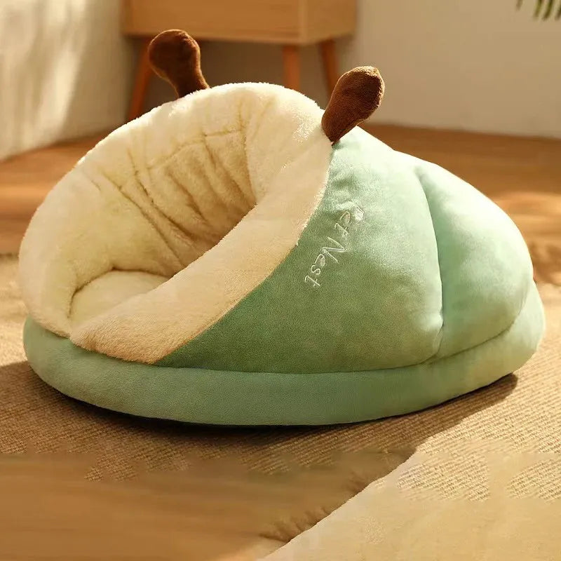 Cama em Formato de Chinelo com Tampa Removível – Patinha Feliz®