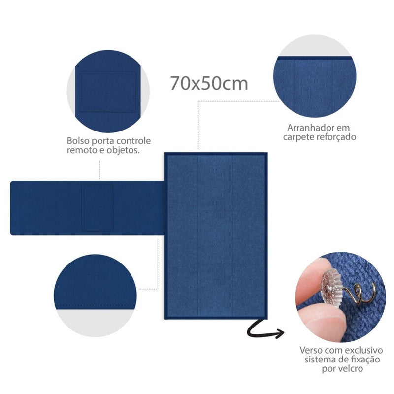 Arranhador de Gatos para Sofá 70x50cm - Patinha Feliz®