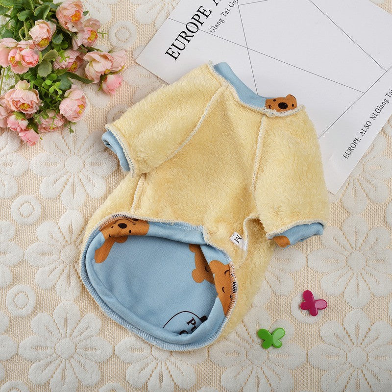 Casaco Estampado de Fibra – Patinha Feliz®