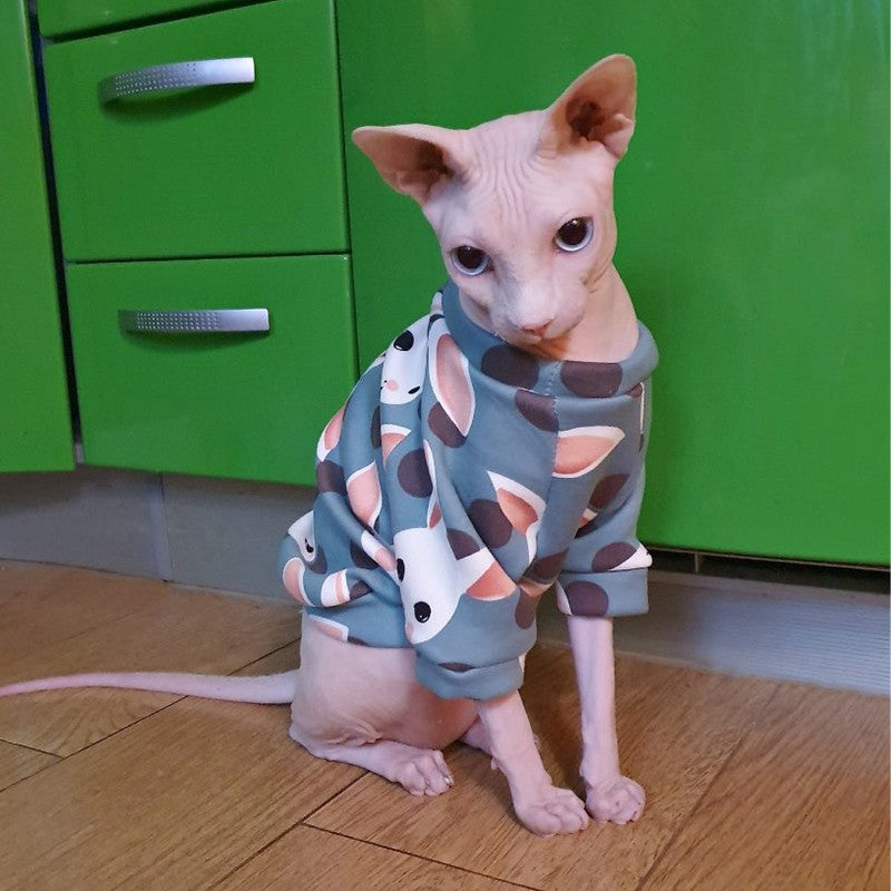 Casaco Estampado de Fibra – Patinha Feliz®