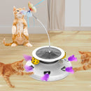 Brinquedo Inteligente com Pena para Gatos – Patinha Feliz®