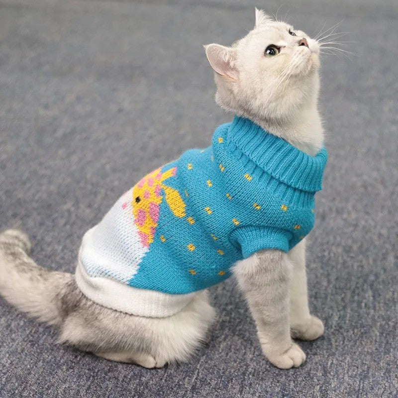Suéter de Inverno Estiloso – Patinha Feliz®