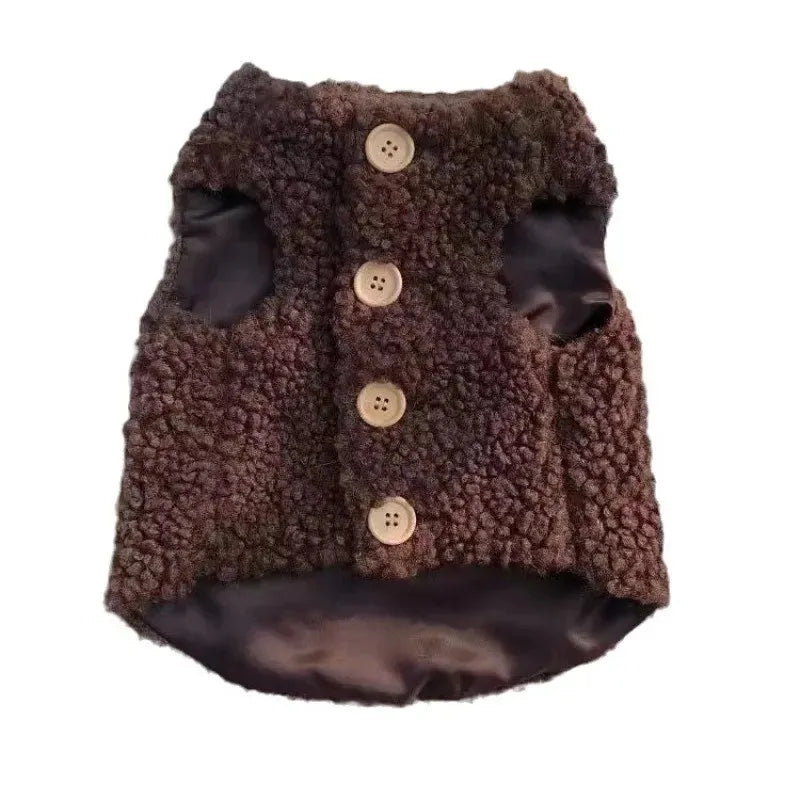 Colete Lambhair de Lã Macia – Patinha Feliz®