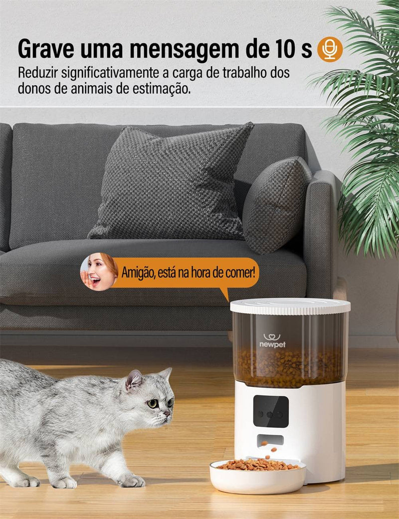 Alimentador Automático Inteligente - Patinha Feliz®