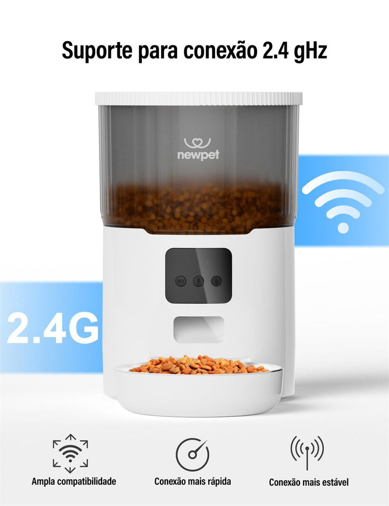 Alimentador Automático Inteligente - Patinha Feliz®