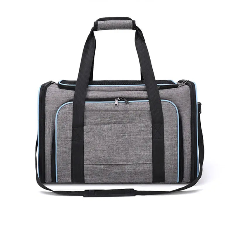 Bolsa de Transporte Dobrável para Gatos - Patinha Feliz®