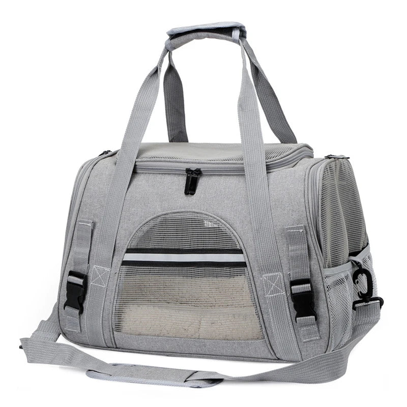 Bolsa de Transporte para Gatos - Patinha Feliz®