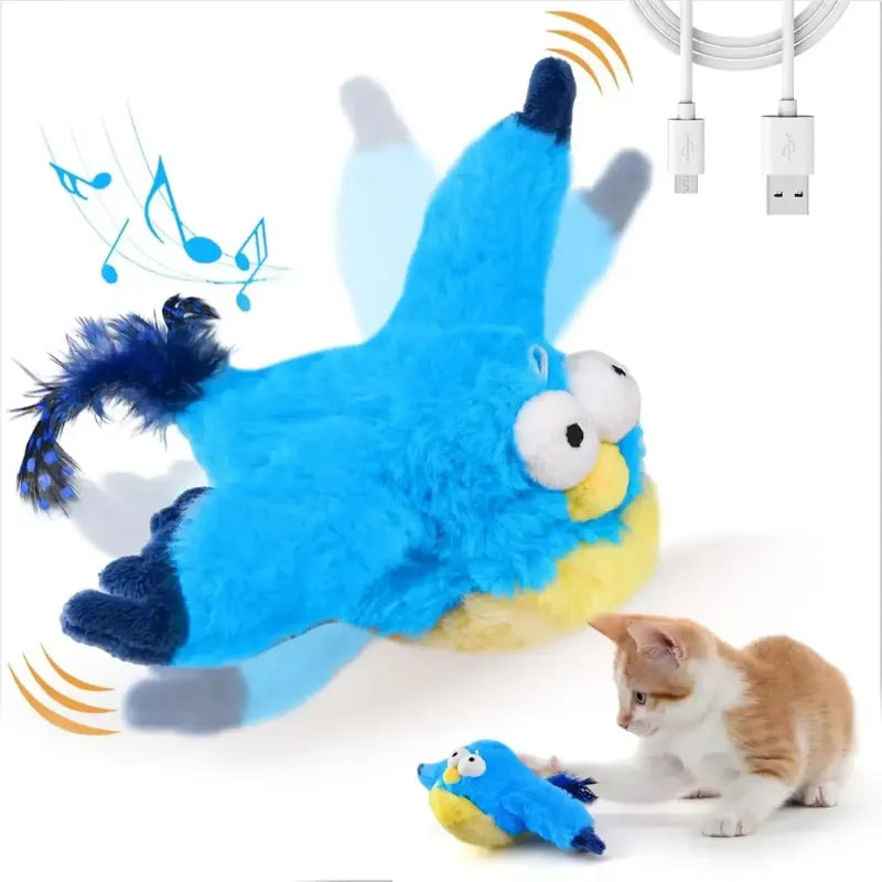 Brinquedo Interativo Pardal Dançante para Gatos - Patinha Feliz®