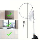 Brinquedo Interativo com Pena e Sino para Gatos - Patinha Feliz®