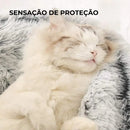 Cama Ninho de Pelúcia para Gatos - Patinha Feliz®