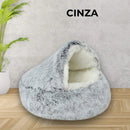 Cama Ninho de Pelúcia para Gatos - Patinha Feliz®