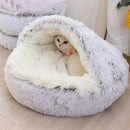 Cama Ninho de Pelúcia para Gatos - Patinha Feliz®