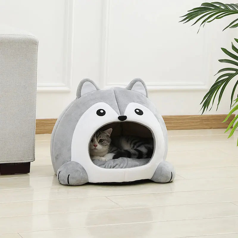 Cama de Gato Estilo Caverna - Patinha Feliz®