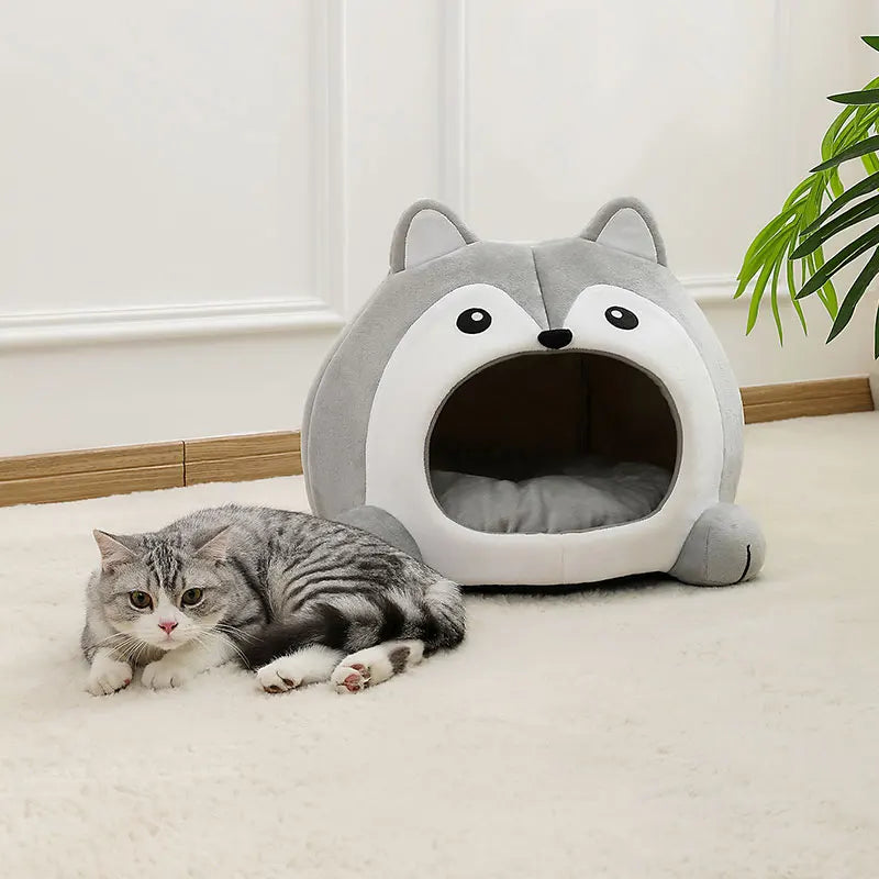 Cama de Gato Estilo Caverna - Patinha Feliz®