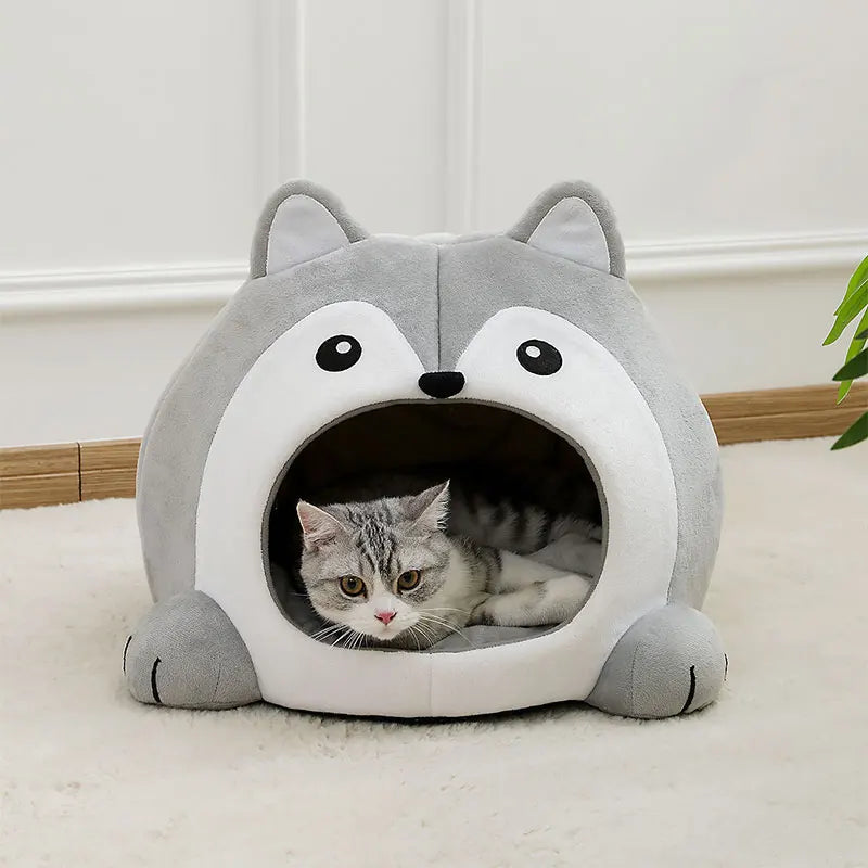 Cama de Gato Estilo Caverna - Patinha Feliz®