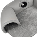 Cama Macia de Velo Coral para Gatos - Patinha Feliz®