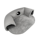 Cama Macia de Velo Coral para Gatos - Patinha Feliz®