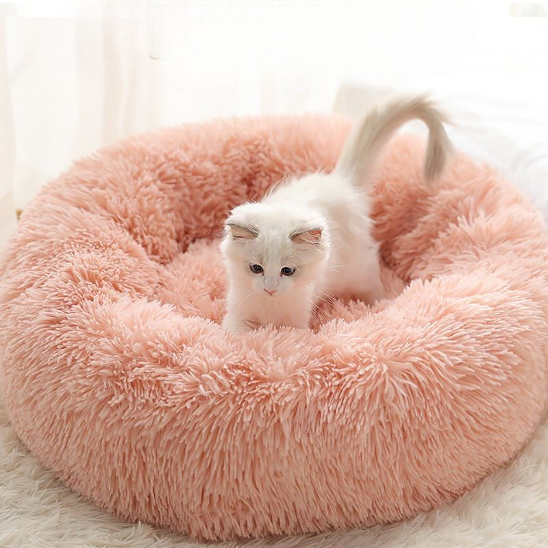Cama de pelúcia ultra macia ideal para o inverno - Patinha Feliz®