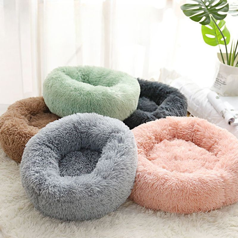 Cama de pelúcia ultra macia ideal para o inverno - Patinha Feliz®