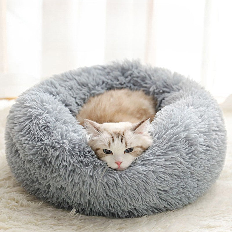 Cama de pelúcia ultra macia ideal para o inverno - Patinha Feliz®
