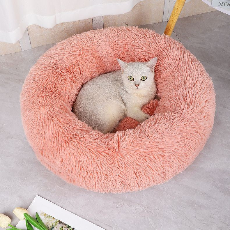 Cama de pelúcia ultra macia ideal para o inverno - Patinha Feliz®