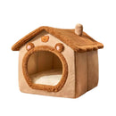 Casa Dobrável com Chaminé para Gato - Patinha Feliz®