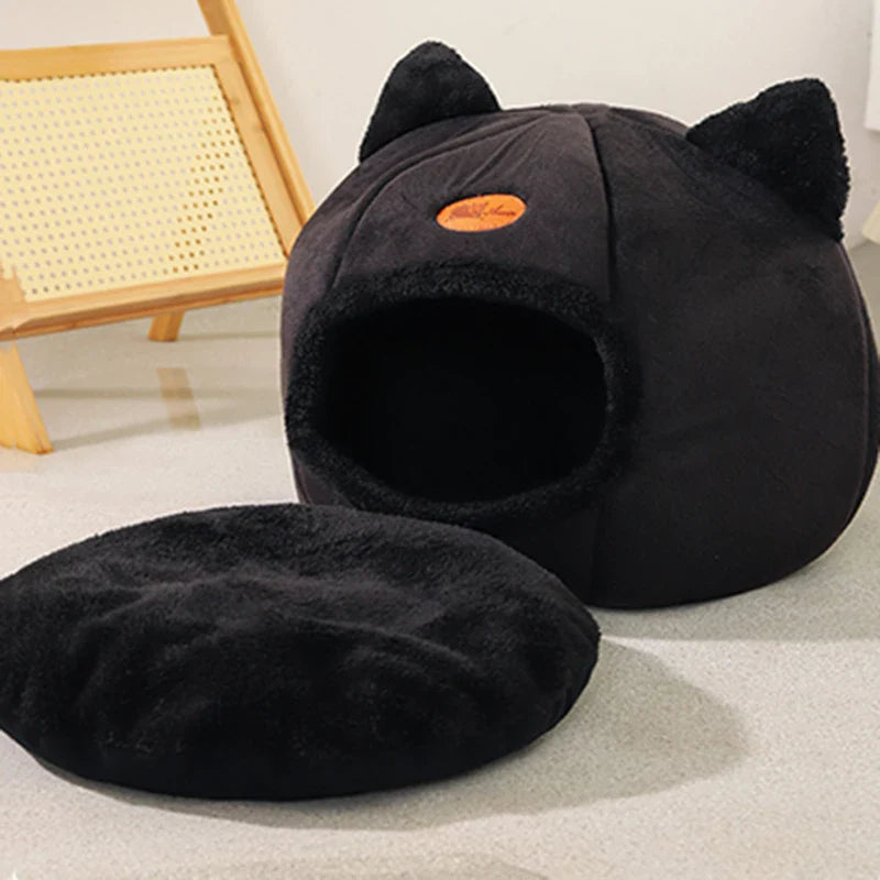 Casa Esconderijo Fechada para Gatos - Patinha Feliz®