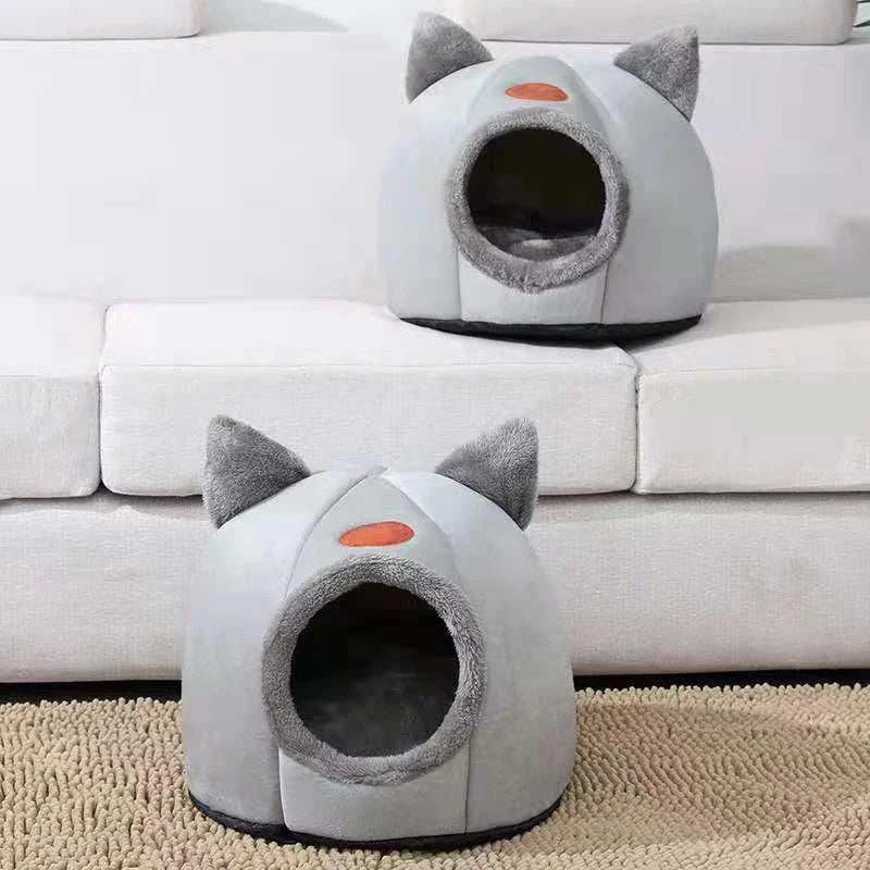 Casa Esconderijo Fechada para Gatos - Patinha Feliz®