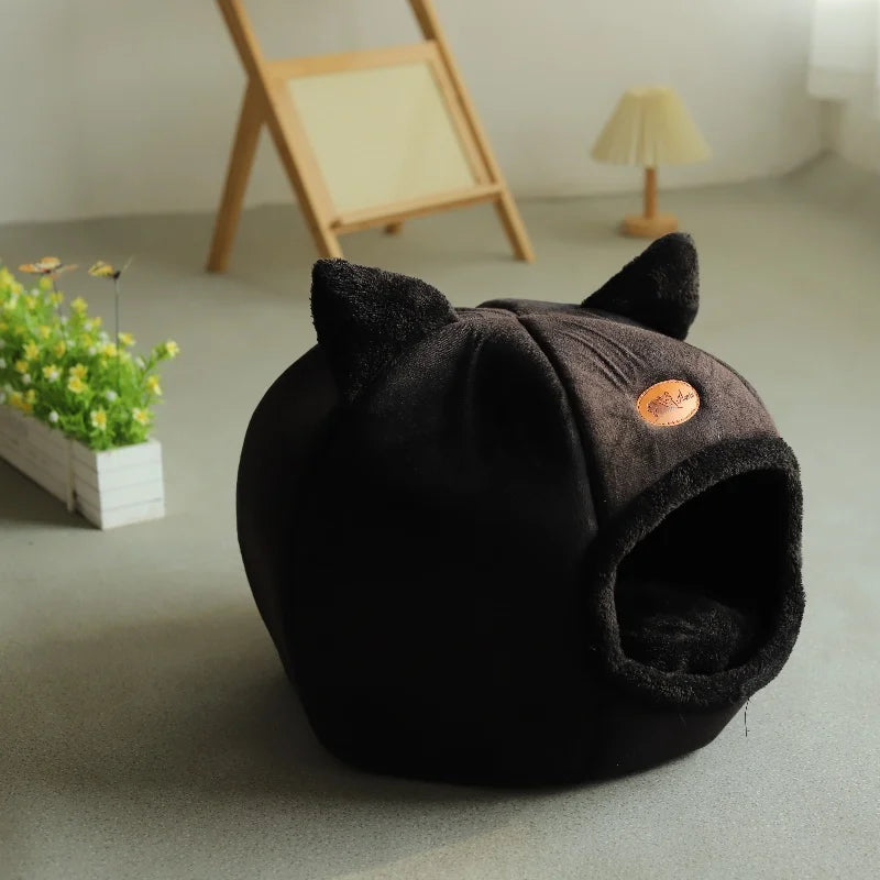 Casa Esconderijo Fechada para Gatos - Patinha Feliz®