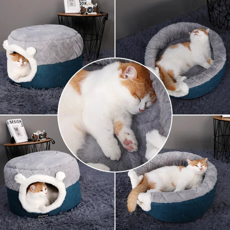 Casa Toca Fechada para Gatos - Patinha Feliz®