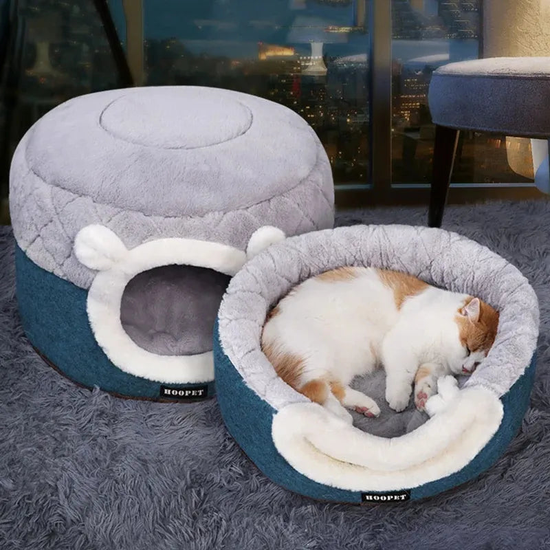 Casa Toca Fechada para Gatos - Patinha Feliz®