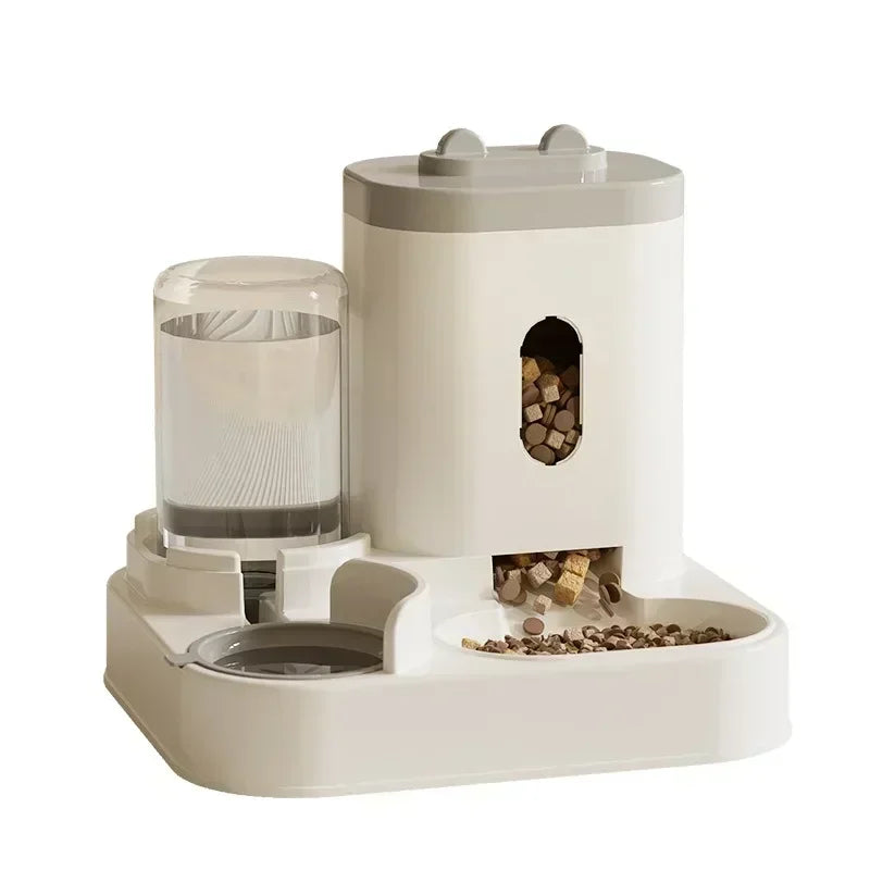 Comedouro e Bebedouro Automático para Gatos - Patinha Feliz®