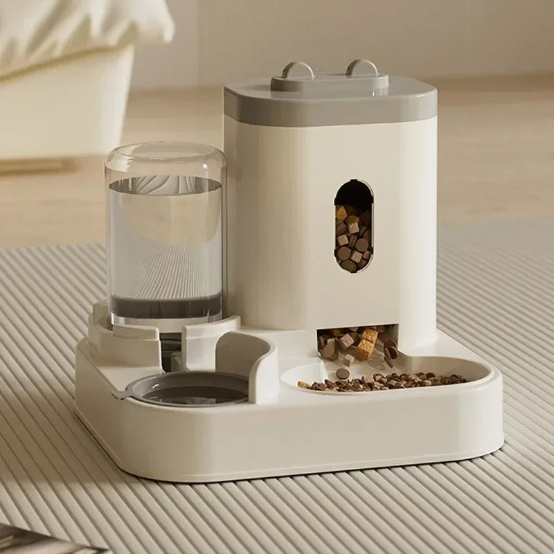 Comedouro e Bebedouro Automático para Gatos - Patinha Feliz®