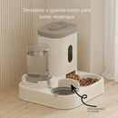 Comedouro e Bebedouro Automático para Gatos - Patinha Feliz®