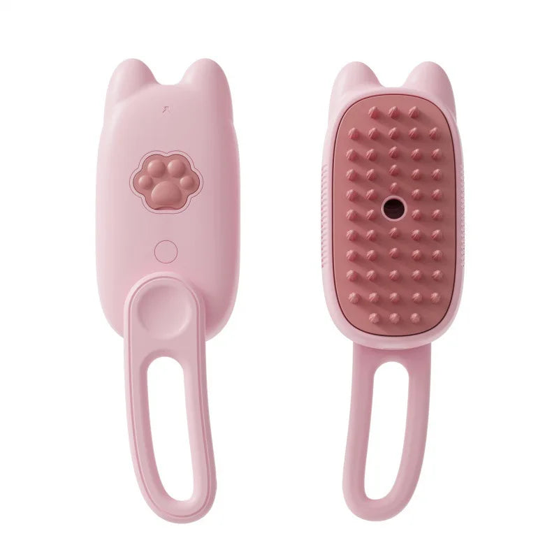 Escova Elétrica a Vapor 3 em 1 para Gatos - Patinha Feliz®