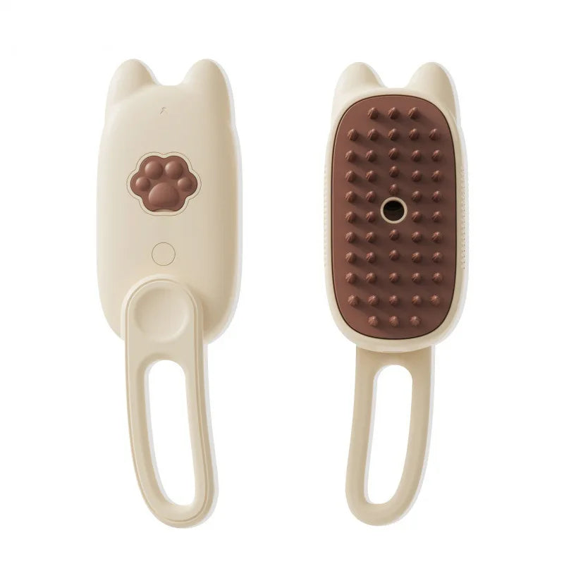 Escova Elétrica a Vapor 3 em 1 para Gatos - Patinha Feliz®