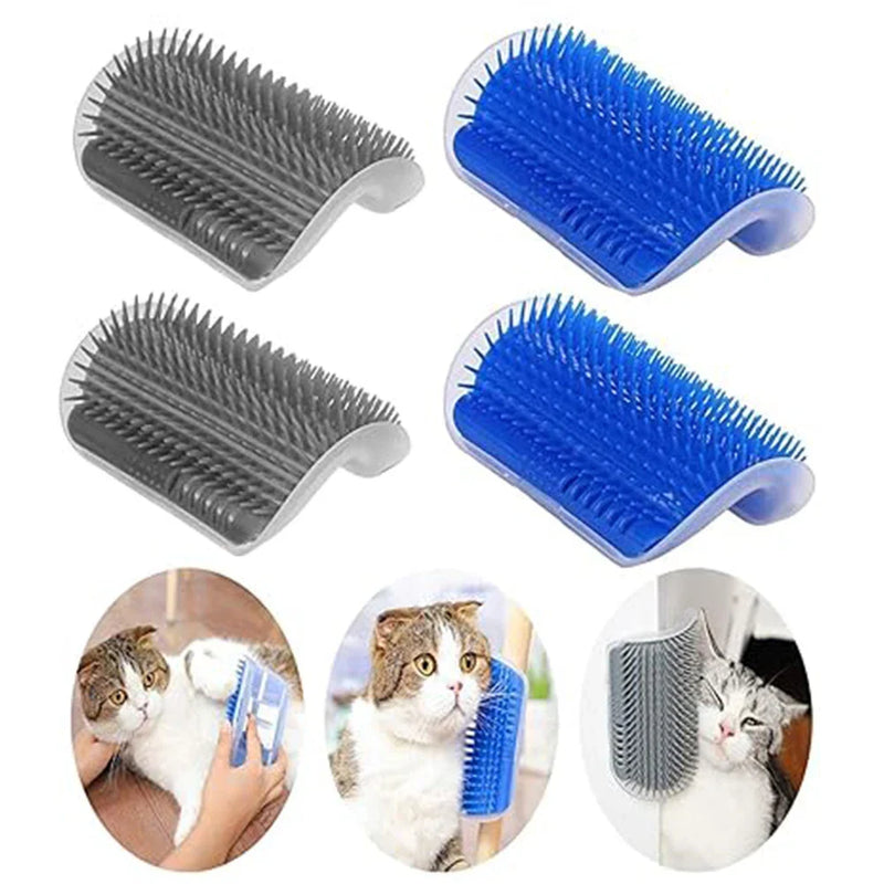 Escova de Canto com Catnip para Gatos - Patinha Feliz®