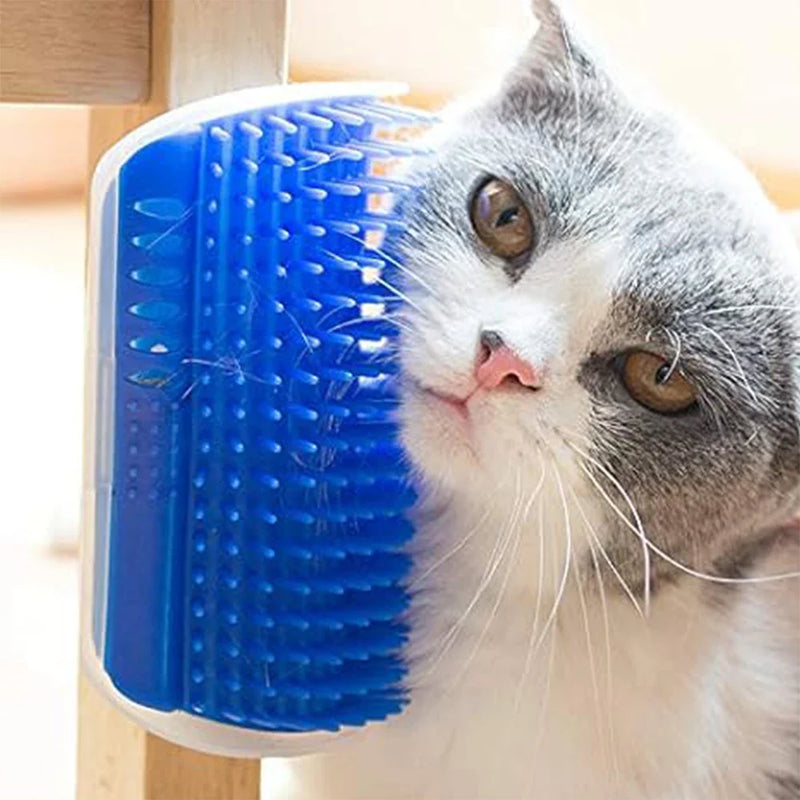 Escova de Canto com Catnip para Gatos - Patinha Feliz®